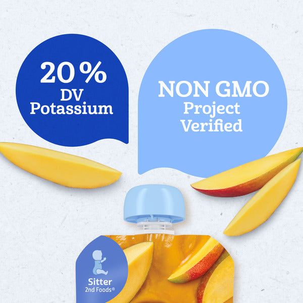 Gerber Stage 2 Baby Food Mango Puree Pouch