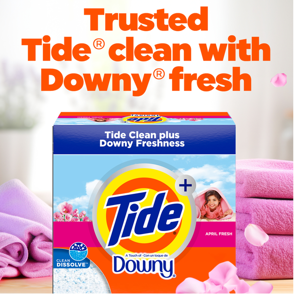 Tide Powder Laundry Detergent, with a Touch of Downy