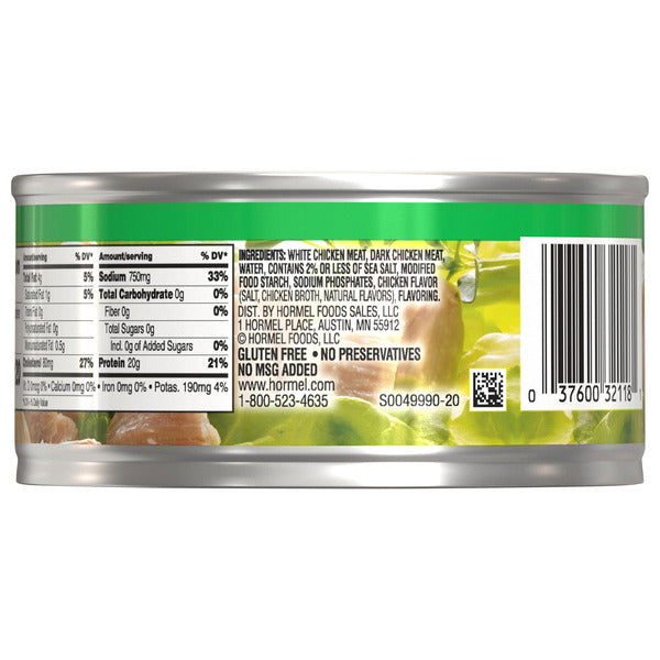 Hormel White & Dark Chicken, 5 OZ