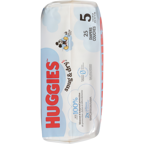Huggies Size 5 Diapers (27+ lbs (12+ kg))
