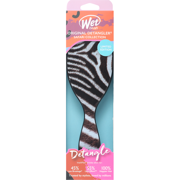 Wet Brush Brush, Original Detangler, Safari Collection