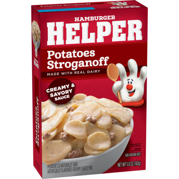 Hamburger Helper Potatoes Stroganoff