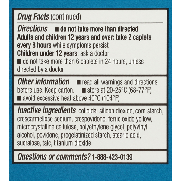 TopCare Dual Action, Caplets