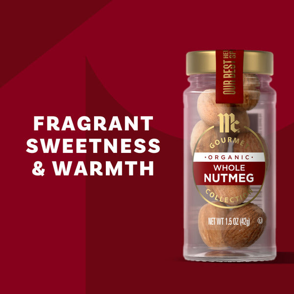 McCormick Gourmet™ Organic Whole Nutmeg