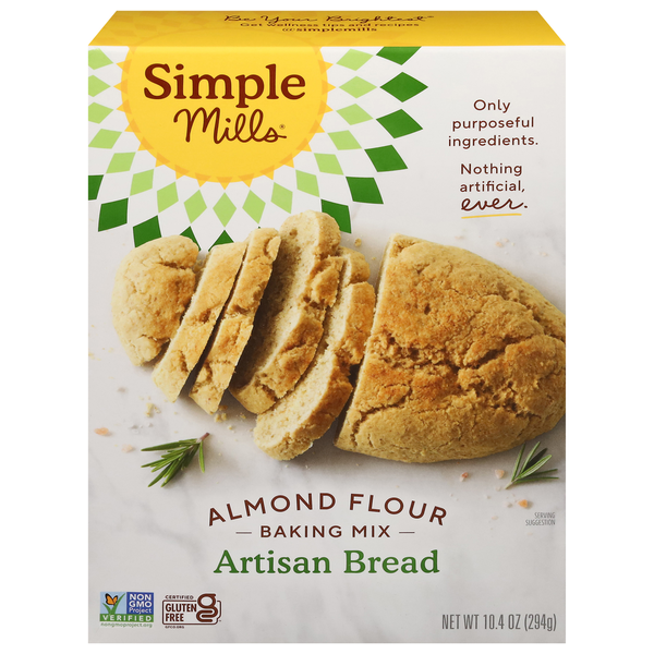 Simple Mills  Almond Flour Artisan Bread Baking Mix