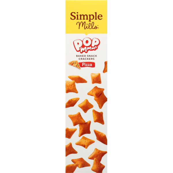 Simple Mills  Pop Mmms Pizza Baked Snack Crackers