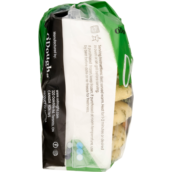 O'Doughs O'Dippers, Garlic & Chive, Naan Style