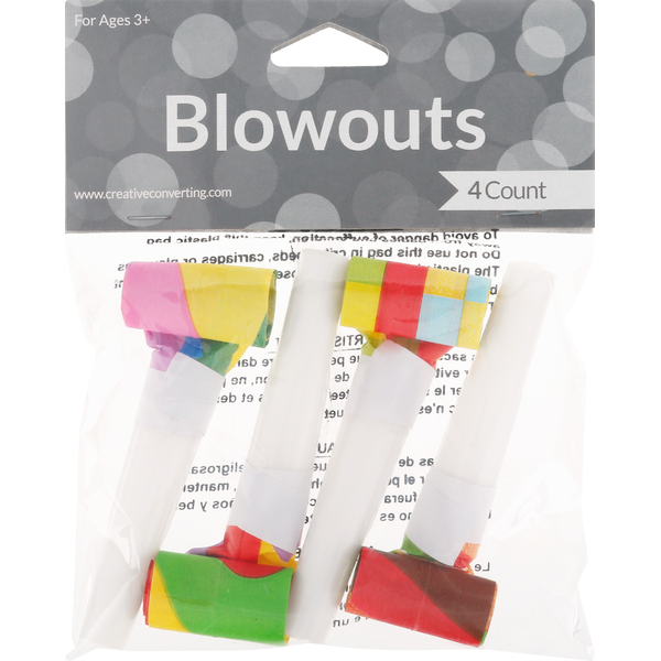 Creative Converting Blowouts