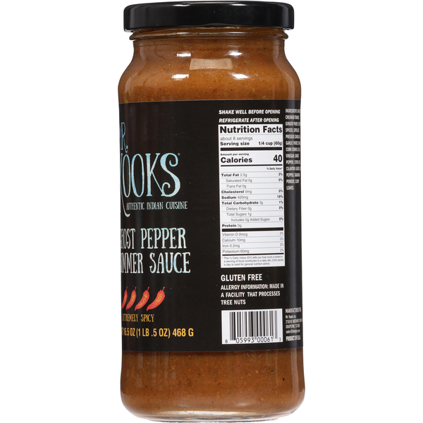 Mr. Kook's Ghost Pepper Simmer Sauce, Extremely Spicy