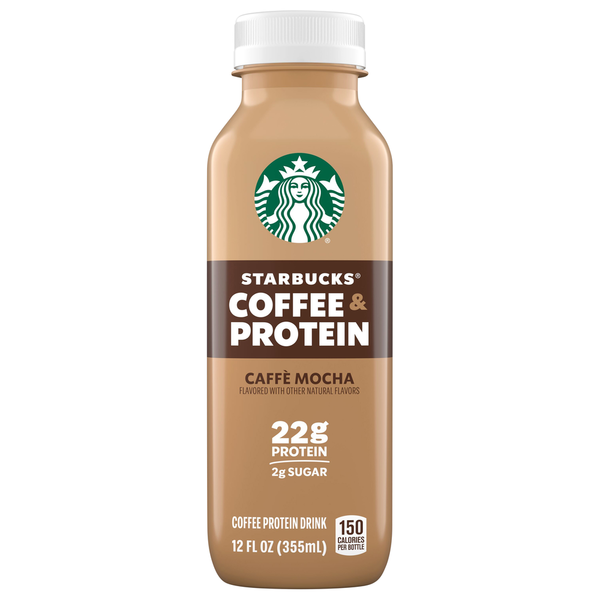 Starbucks Coffee & Protein Cafe Mocha Iced Coffee Bottle