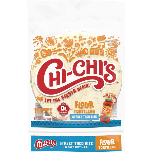Chi-Chi's Flour Street Taco Tortilla