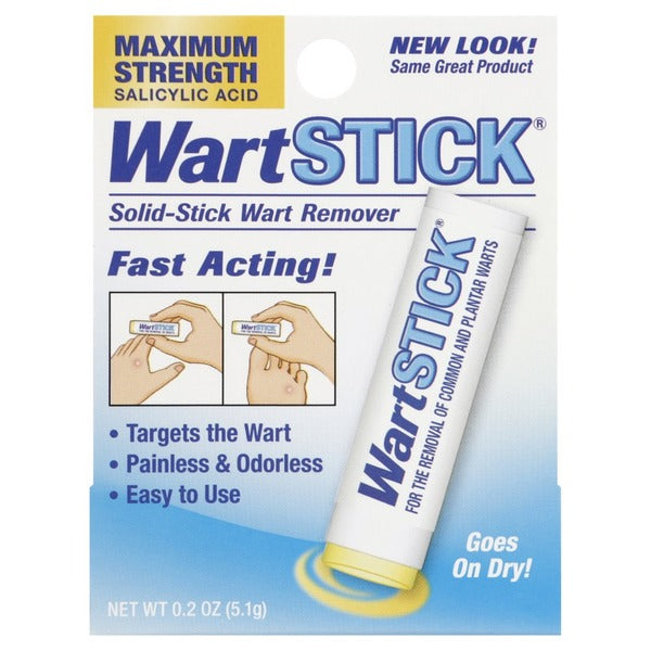 Wart Stick Wart Remover, Solid-Stick, Maximum Strength