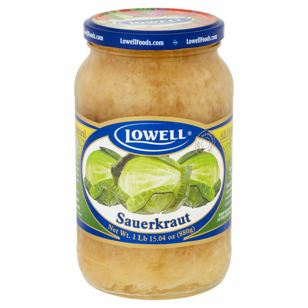 Lowell Foods Sauerkraut 1 Lb 15.04 Oz