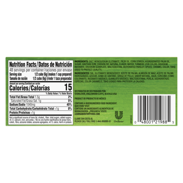 Knorr Bouillon Cubes Chicken