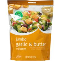 Food Club Garlic & Butter Jumbo Croutons️