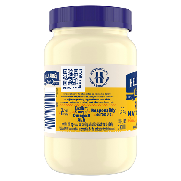 Hellmann's Mayonnaise Jar