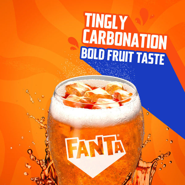 Fanta Orange Soda Bottle