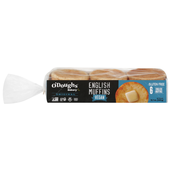 O'Doughs Vegan Original English Muffins