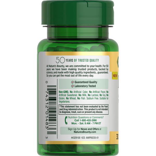 Nature's Bounty Vitamin K2 + D3, 100 mcg, Vegetable Capsules