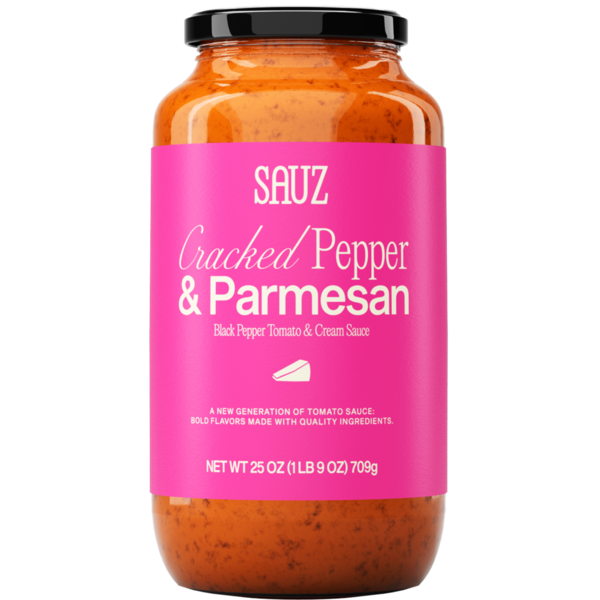 Sauz Cracked Pepper & Parmesan Tomato Sauce