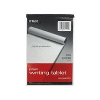 Mead 6''x 9'' Top-Bound Plain Writing Tablet️