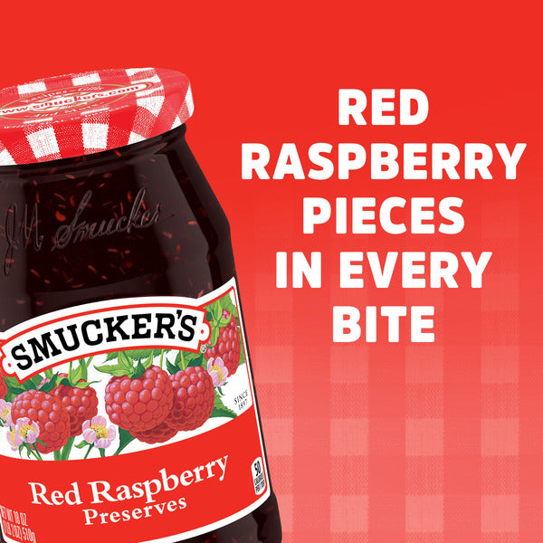 Smucker's Red Raspberry Preserves