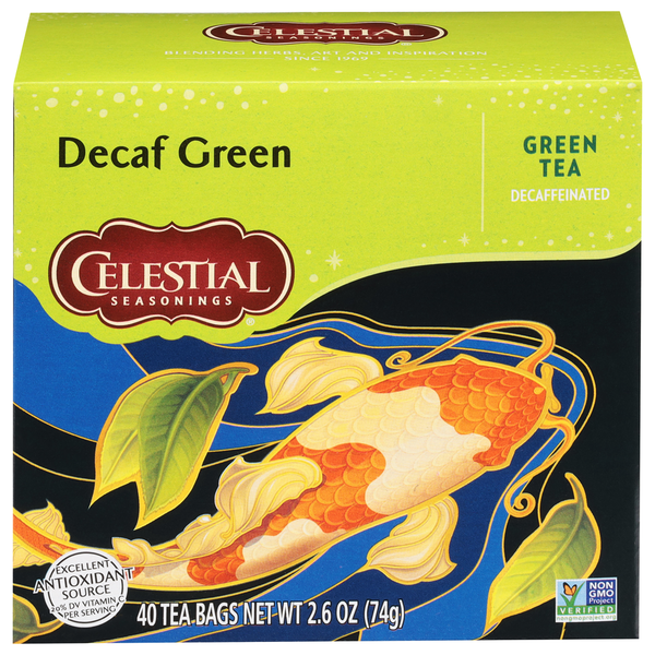 Celestial Seasonings Green Tea, Decaf, Tea Bags