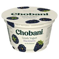 Chobani Yogurt, Nonfat, Greek, Blackberry on the B...
️