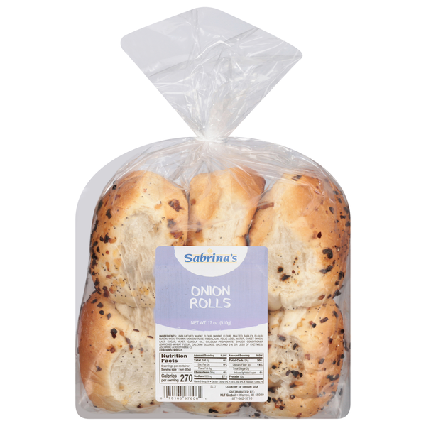 Sabrina's Rolls, Onion