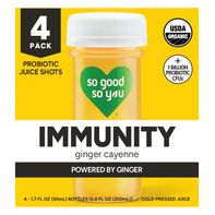So Good So You Immunity, Ginger Cayenne, Probiotic...
️