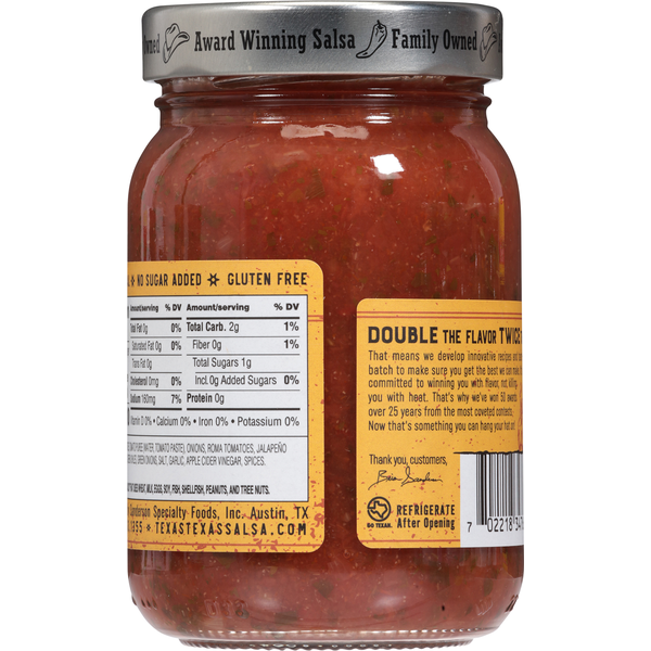 Texas Texas Restaurant Style Medium Salsa