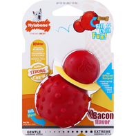Nylabone Dog Toy, Chew, Rhino, Strong Rubber, Baco...
️