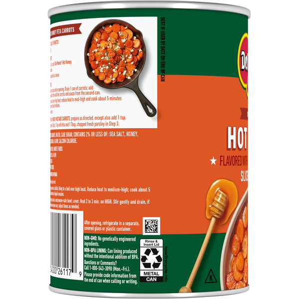 Del Monte Sliced Hot Honey Carrots