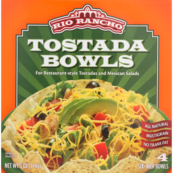 Rio Rancho Tostada Bowls, Six-Inch Bowls