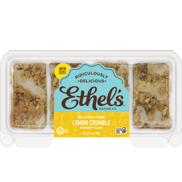 Ethel's Baking Co. Lemon Crumble Dessert Bars