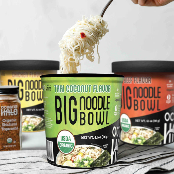 Ocean's Halo Vegan Chicken Big Noodle Bowl