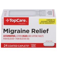 TopCare Migraine Relief, Coated Caplets️