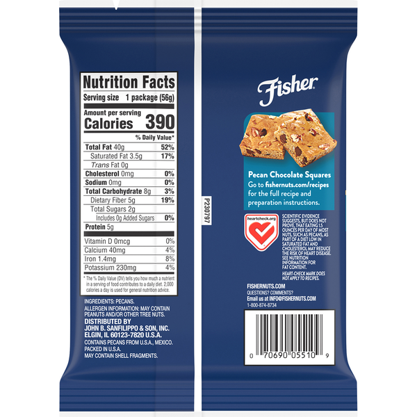 Fisher Pecan Chips