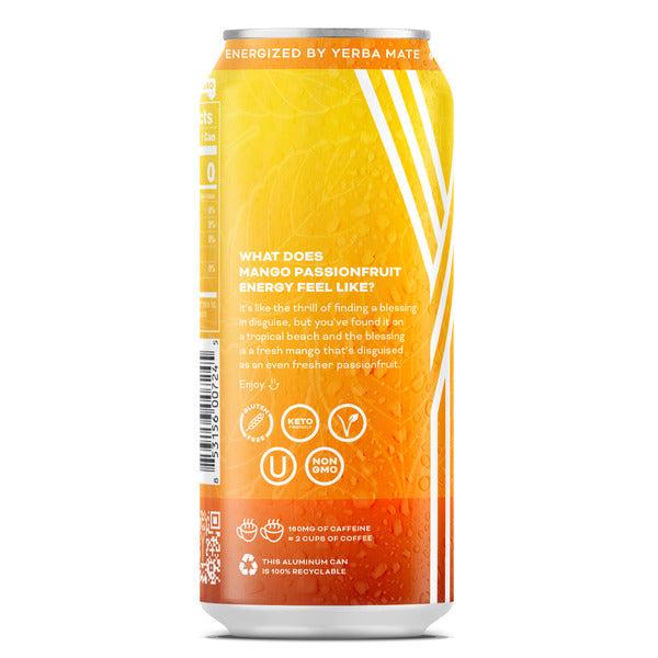 Yerbae Naturally Caffeinated Energy Mango Passion Fruit