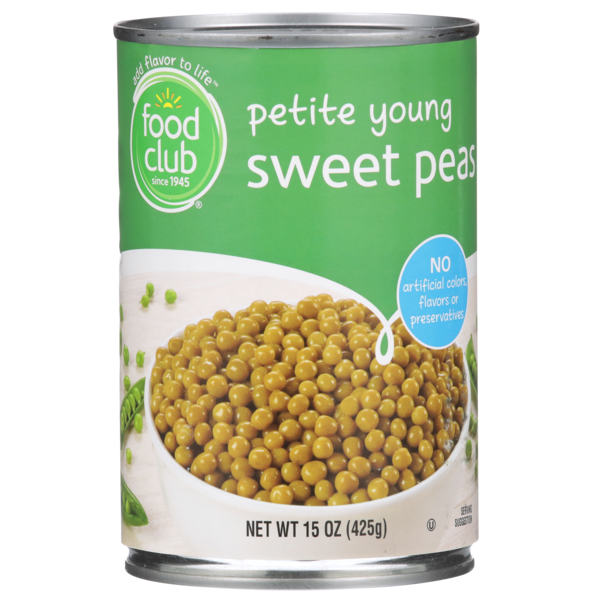 Food Club Petite Young Sweet Peas