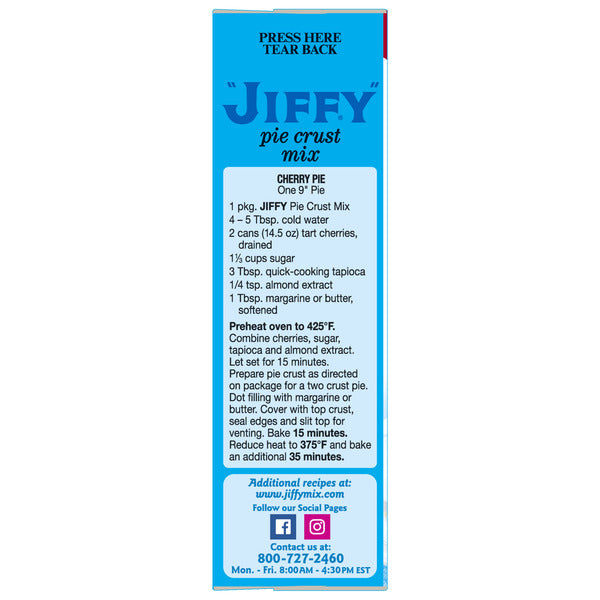 Jiffy® Pie Crust Mix