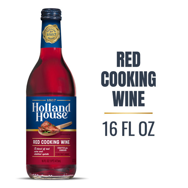 Holland House Red Cooking Wine, 16 FL oz