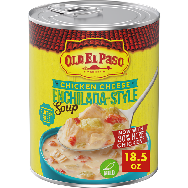 Old El Paso Chicken Cheese Enchilada-Style Canned Soup