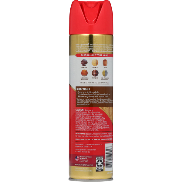 Scott's Liquid Gold Wood Care, Fresh Almond Scent