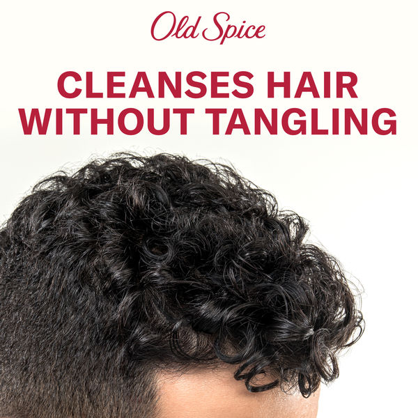 Old Spice Wavy Curly Hair Shampoo for Men