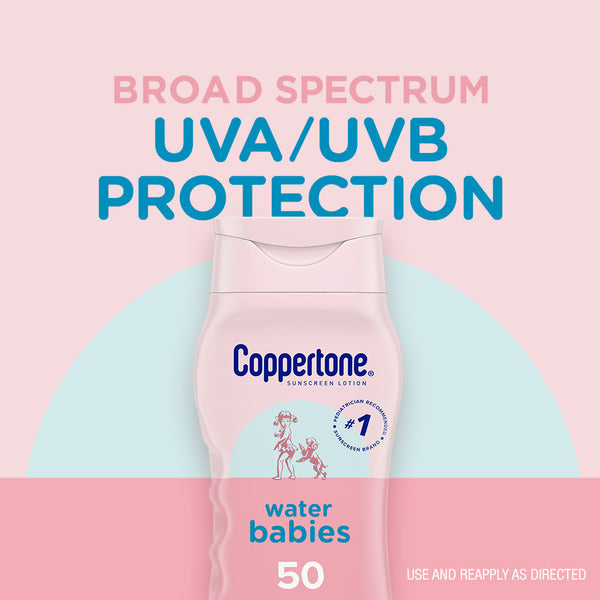 Coppertone Waterbabies Lotion, SPF 50
