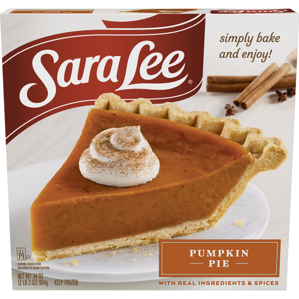 Sara Lee Pumpkin Pie