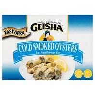 Geisha Cold Smoked In Sunflower Oil Oysters️