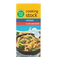 Food Club Cooking Stock, Chicken, No Salt Added️