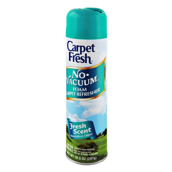 Carpet Fresh No Vacuum Fresh Scent Foam Carpet Refresher